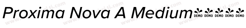 Proxima Nova A Medium字体转换